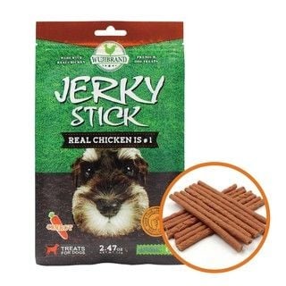 Bánh thưởng cho chó vị cà rốt WUJI Jerky Stick Carrot Flavor 70g