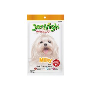 Bánh thưởng cho chó vị sữa JERHIGH Milky 70g