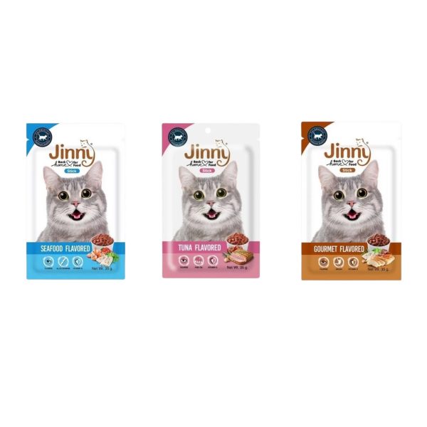 Bánh thưởng cho mèo Jerhigh Jinny 35g