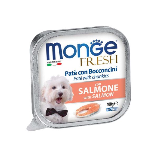 Pate chó Monge cá hồi 100g