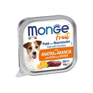 Pate chó Monge vịt và cam 100g