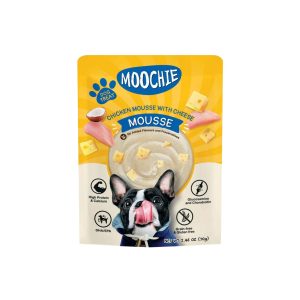 Pate chó Moochie Mousse gà và phô mai 70g