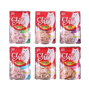 Pate mèo Ciao nhiều vị 60g