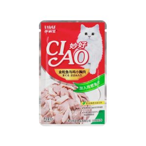 Pate mèo Ciao vị cá ngừ và gà 60g