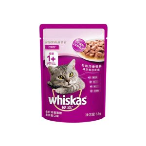 Pate mèo vị nước sốt cá ngừ WHISKAS Tuna Flavour Sauce 85g