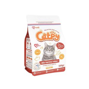 Thức ăn hạt Catpy cho mèo trưởng thành 1.5kg