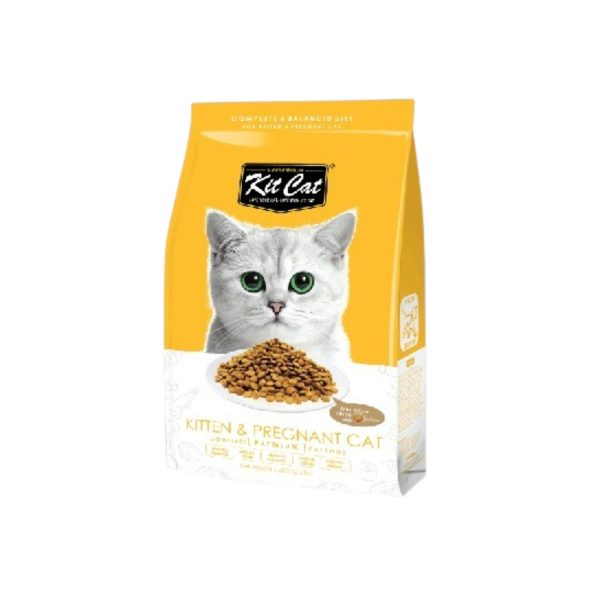 Thức ăn hạt cho mèo đang mang thai & mèo con Kit Cat Kitten & Pregnant Dry Cat Food 1.2kg